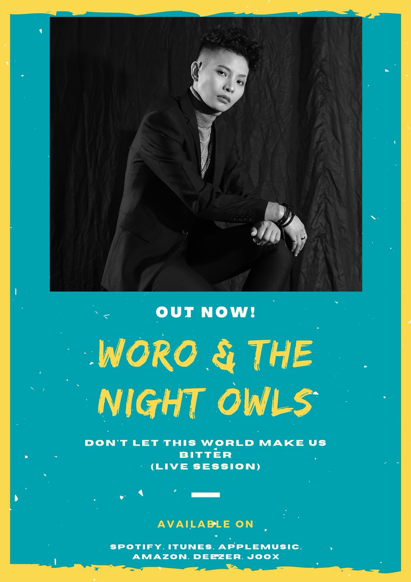 WORO &amp; The Night Owls - "Don't Let This World Make Us Bitter" (Live Session) is now available for digital download &amp; streaming! #singersongwriter #newalbum #newmusic #debutfullalbum #femalemusician #indie #woroandthenightowls #dontletthisworldmakeusbitter