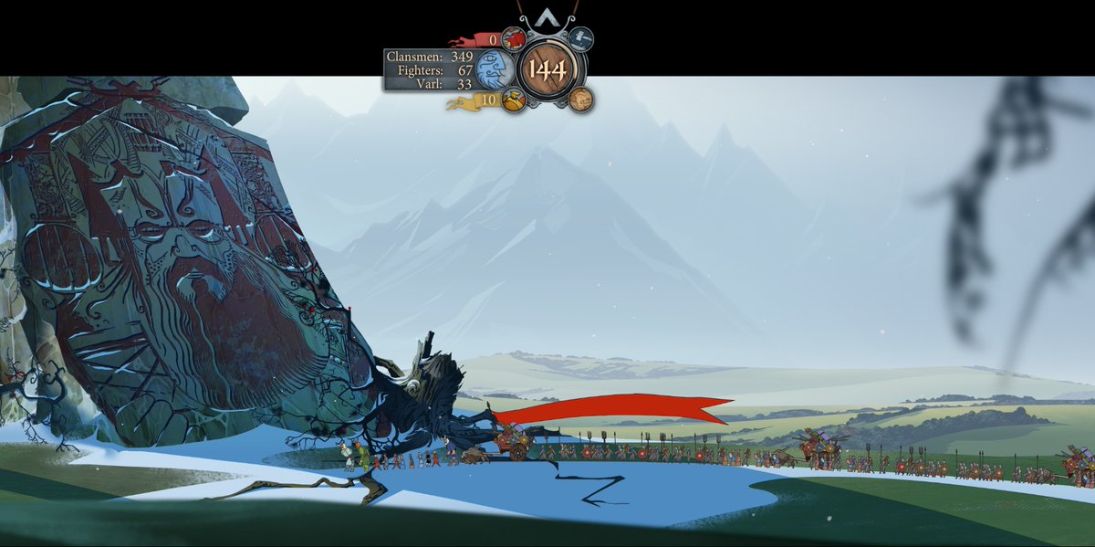 The first game in the #bannersaga was fun and a nice change of pace art style wise. And all those anxiety inducing choices rip