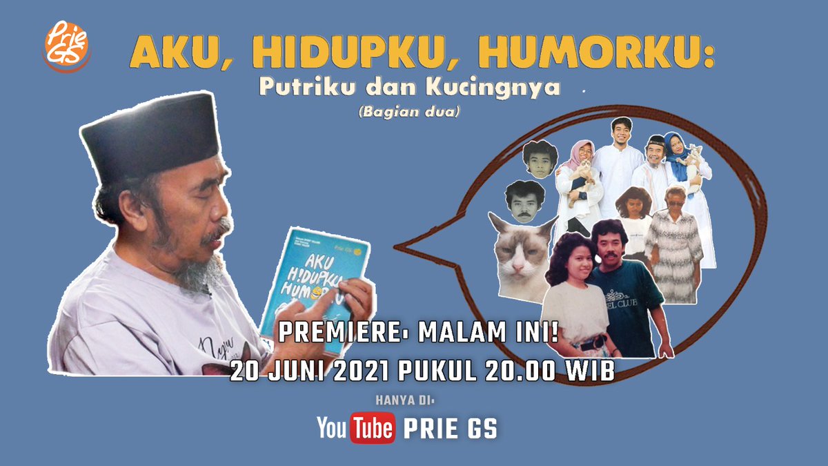 Buku dan Kaos PrieGS tweet media