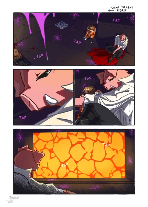 Read from right to left <-

!TW for blood and scars

Very self-indulgent + headcanons my beloved

I want a stream of them just talking so bad...

[1/2]

#rivalstwt #technofanart #technobladefanart #dreamfanart #dreamsmp #dreamsmpfanart 