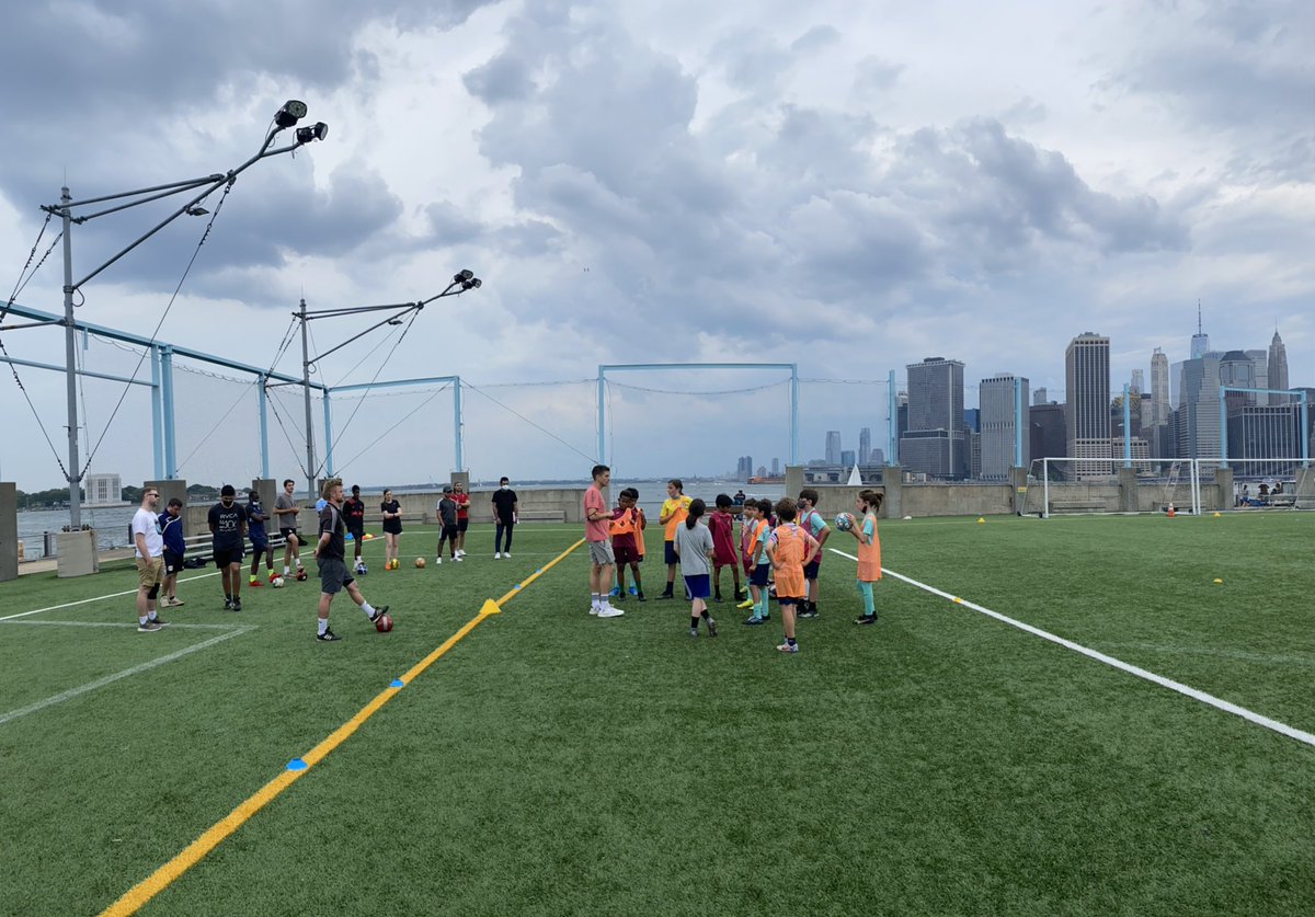 13 fantastic coaches took the time to improve their craft today at the scenic Brooklyn Bridge Park - Pier 5. A great time for all players and coaches. Thank you <a href="/ussoccer_coach/">U.S. Soccer Coaching Education</a> <a href="/ENYSCoaching/">ENYS Coaching</a> <a href="/ENYSoccer/">ENY Youth Soccer</a> #neverstoplearning #bettercoachesbetterplayers @TimBDOCI