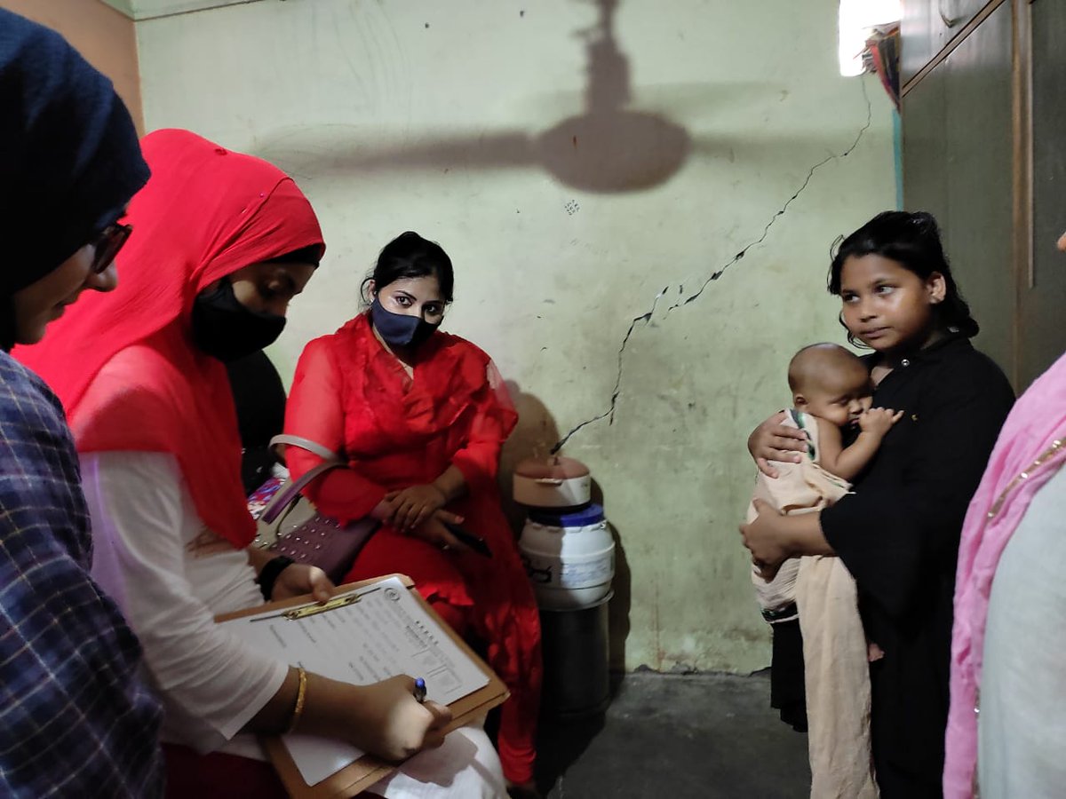 ngoseeds's tweet photo. 19.06.2021
Yesterday, Our Executive Team Members Mrs. Areeba Nabeel, Miss Laiba Nabeel, Mr. Ramzan Hussain, Mrs. Asma Aijazuddin and Miss Lalita went on survey for registering/enrolling small childrens in Mehboob Nagar, Zakir Nagar, Okhla for free education classes at SEEDS https://t.co/cQVxbXE0Tm