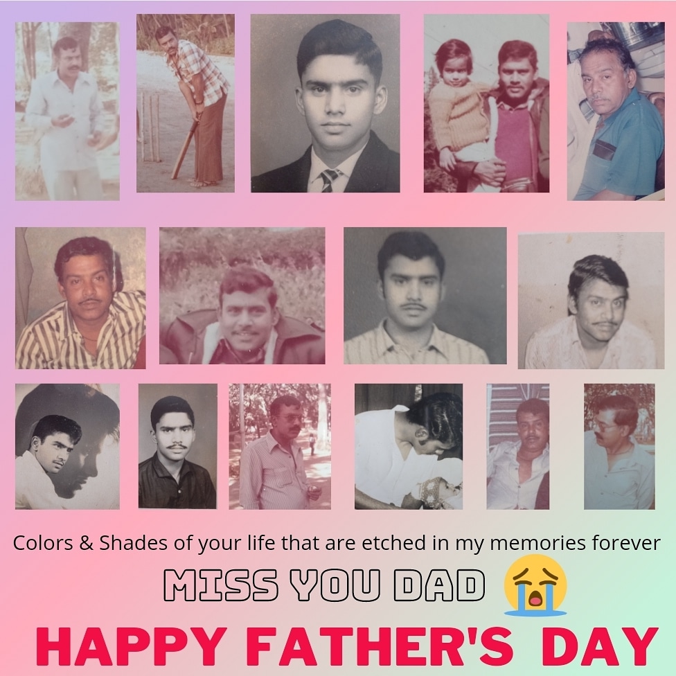 rohitk2305's tweet photo. I always feel lucky that I had a dad like you. Would have been luckier if you would have been with me today too. But I know, wherever you are, your blessings will always be with us. Love you Baba. Happy Father's day. https://t.co/P3jZBGkVbT