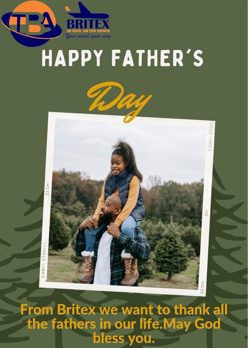 Happy father's Day to all the father's out there. From Britex we thank you for all the support and guidance you have given us in our lives. 
#FathersDay #FatherAndSon #fatherdaughter #FathersDayWeekend