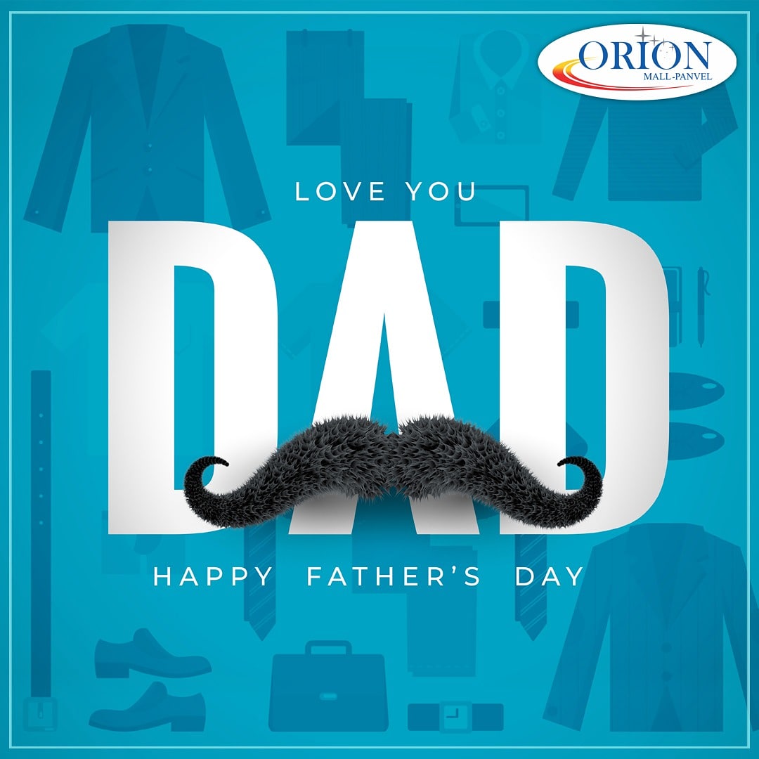 He may not always hold your hand, but he always has your back! Happy Father's Day the unsung heroes of our lives!
#fathersday #father #lovefordad #dad #orion4you #OrionMallPanvel #orionmall #orderfoodonline #stayhome #staysafe  #panvel