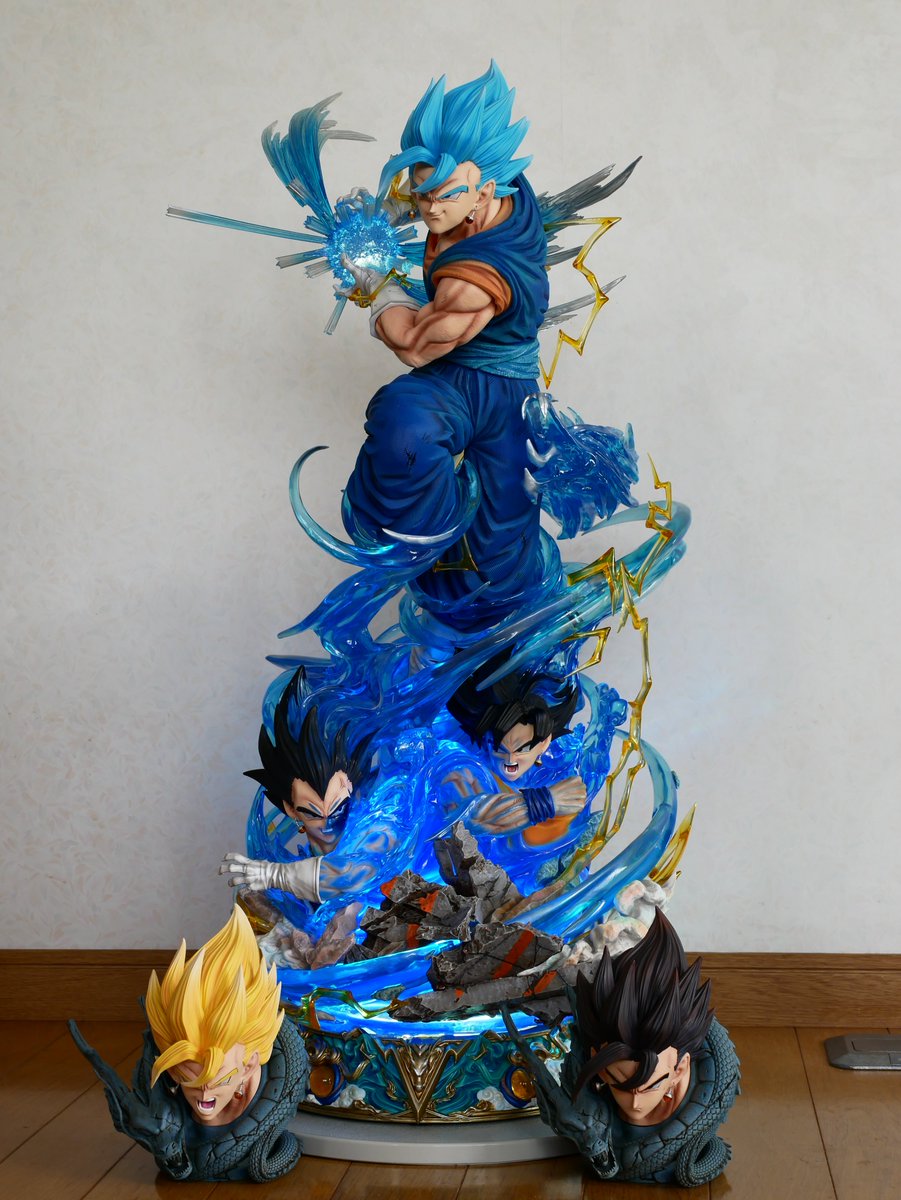 last sleep studio ベジット　スタチュー　フィギュア レビュー】 Last Sleep Studio LS Vegito DBS 1/4 H73cm 590pcs