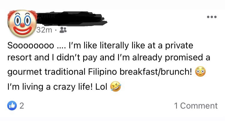 LooNoons's tweet image. Call me crazy, but this guy doesn’t realize that he’s being served as breakfast/brunch, right? Either cooked or raw. Maybe I’ve seen too many horror movies, maybe I’ve just been to this “resort” before, it’s none of your business either way. #ripWill