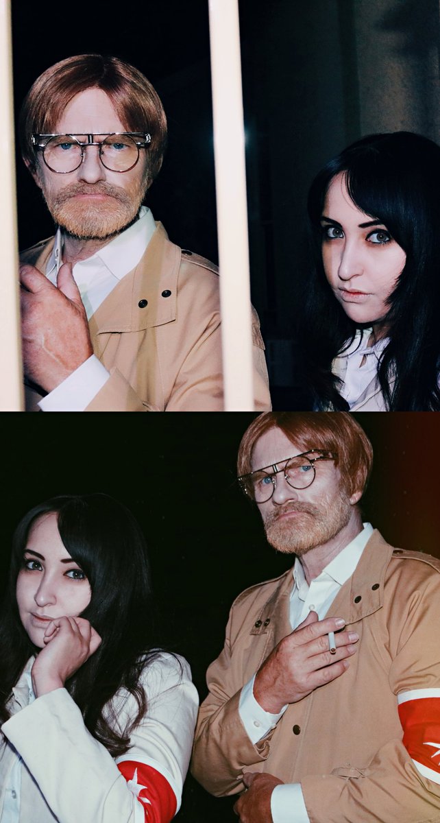 bernakenshin's tweet image. So me and my Grandpa cosplayed Pieck and Zeke
#AttackonTitanFinalSeason
#AttackOnTitan
#ShingekiNoKyojin
#pieckfinger
#zekeyeager