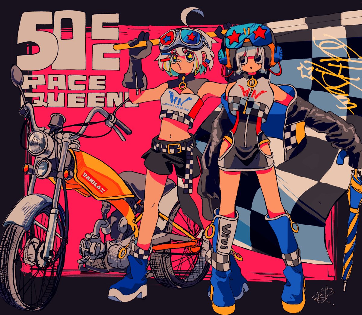 50cc race queens
#slimegirlsuperturbo