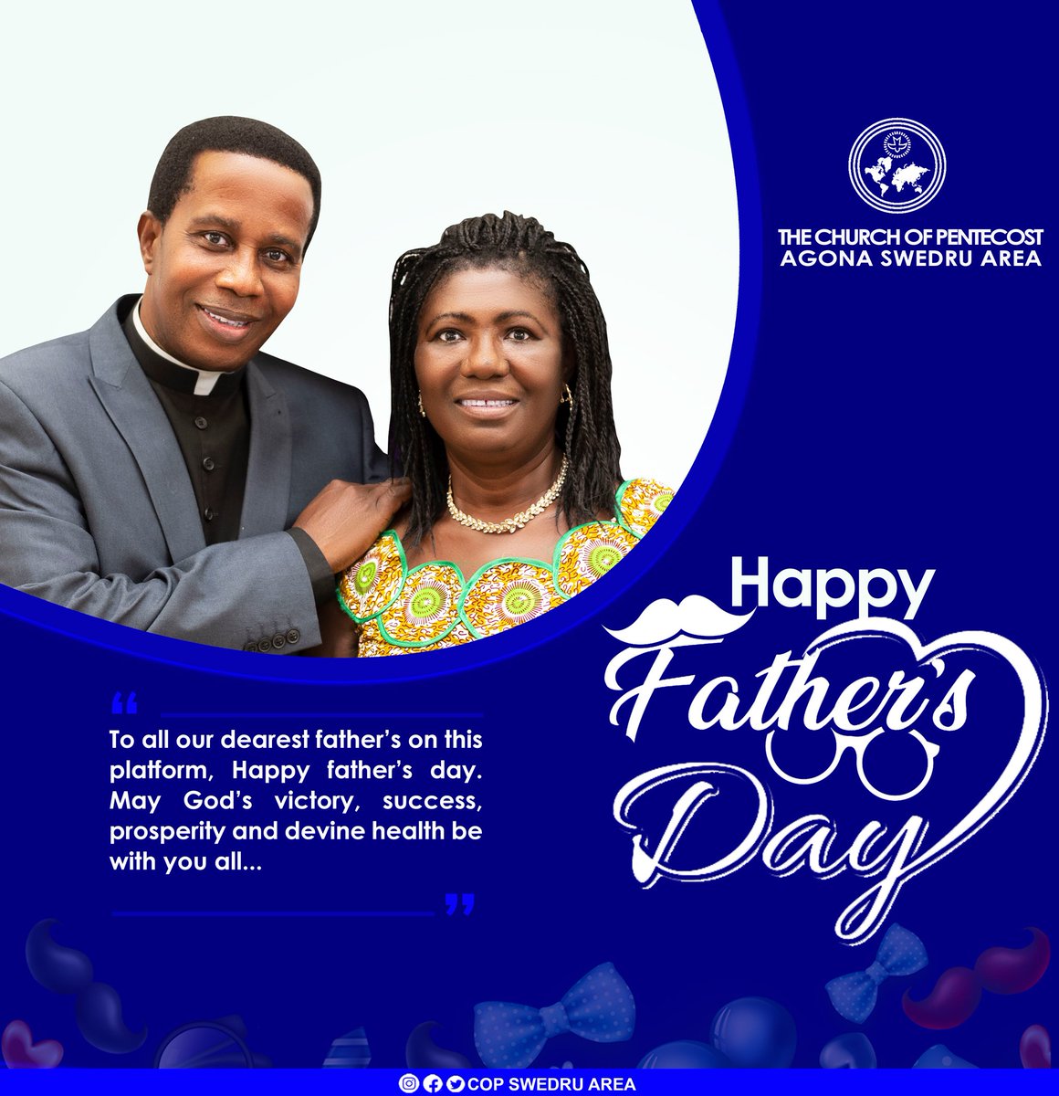 CopSwedruArea's tweet photo. Happy Father's Day to all men on this platform, May God's victory, success, prosperity and divine health be on you all
#HappyFathersDay2021 
#HappyFathersDay https://t.co/0HiBOlKWzo
