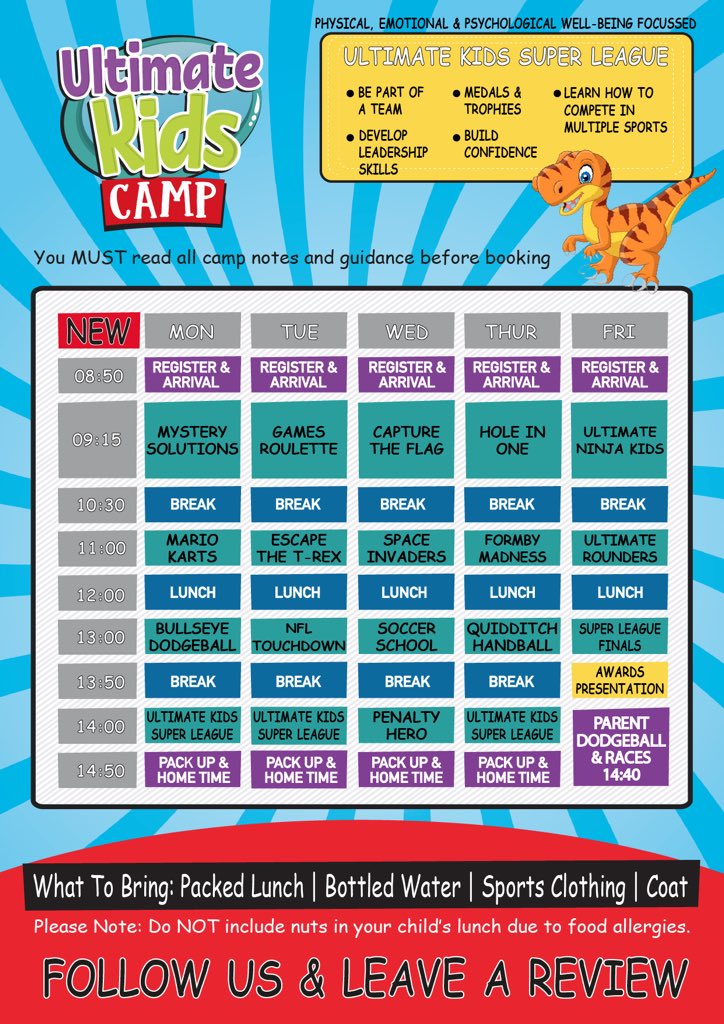 FORMBY we’re finally here‼️ Our #UltimateKidsCamp is available to book in Formby now via our website:
ultimatekidsltd.co.uk/formby