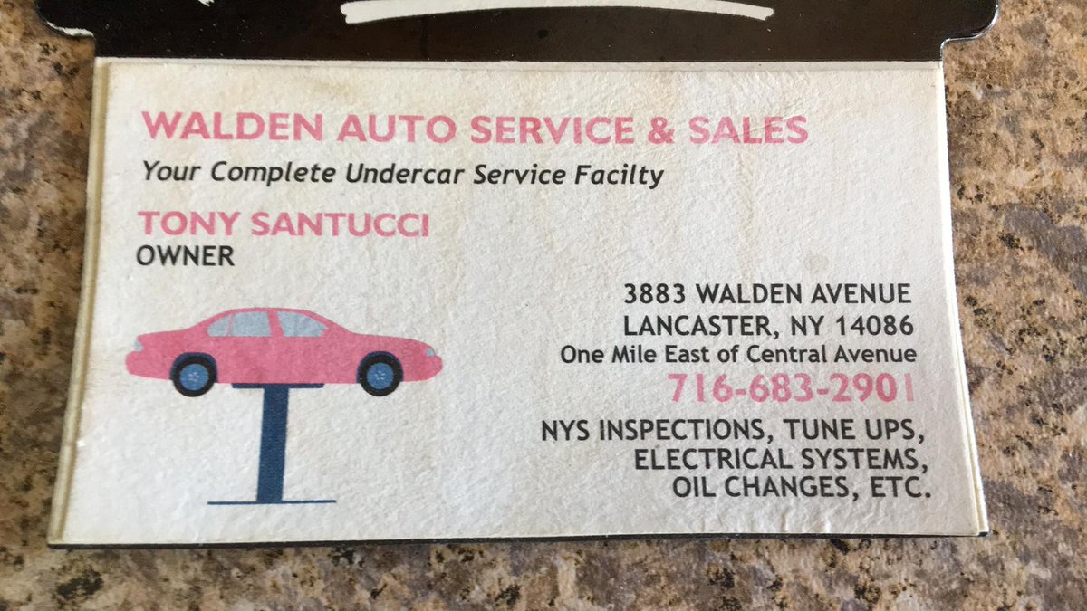 Lancaster_LEAF's tweet photo. Thank you to Tony Santucci owner of Walden Auto Service and Sales for supporting the @LancasterCSD  2021 Adopt a Senior Initiative. https://t.co/oOslu2idAI