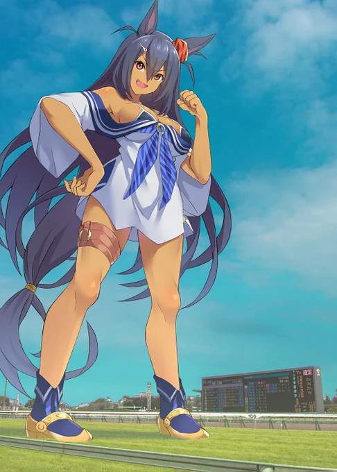 ヒシアマ姉さん実装おめでとう!!!
#ウマ娘
#ヒシアマゾン 