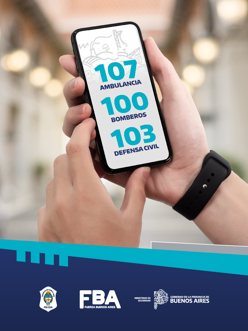 ¡Agendá estos teléfonos útiles!

Si tenés una urgencia no dudes en llamar al 911, nosotros derivamos la comunicación para que recibas ayuda.