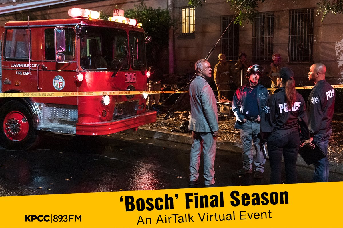 Since 2014, the hit series @BoschAmazon has used LA as both a setting and a character, incorporating iconic landmarks like Musso &amp; Frank and the Angel’s Flight. On June 21, join <a href="/LarryMantle/">Larry Mantle</a> and the Bosch team as they celebrate the show's final season. kp.cc/3gq1ulw