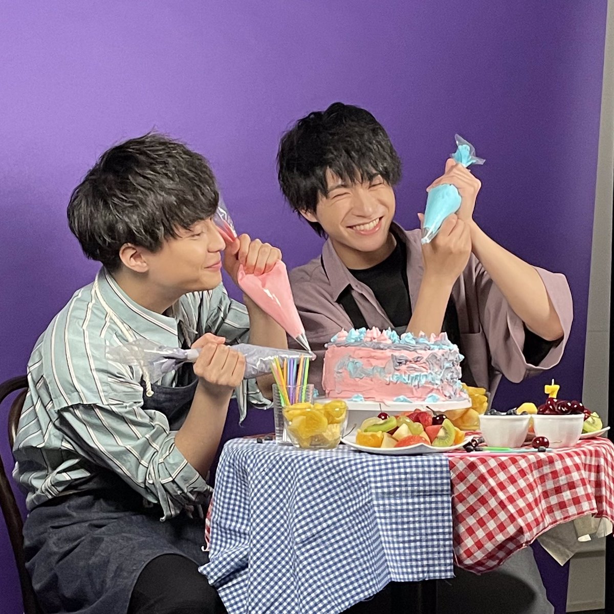 スクエアフォトセットも 可愛く仕上がってます🎂💘 ＼ ご購入まだの方