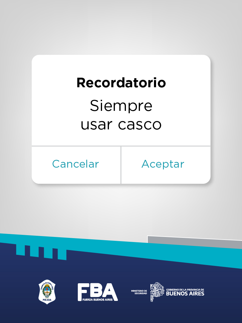 No importa que tan apurado estés o cuán cerca vayas. 
Si vas en bici o moto, recordá siempre usar tu casco. 

👉 Puede salvarte la vida.

🤲 Hagamos de la calle, un lugar más seguro.

#FuerzaBuenosAires #ProvinciaDeBuenosAires #PBA #PolicíaProvinciaDeBuenosAires #AppMiSeguridad