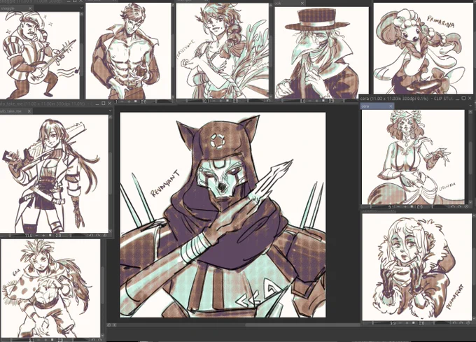 Holy shit I did 10 doodle requests today in 5 hrs I feel powerful 