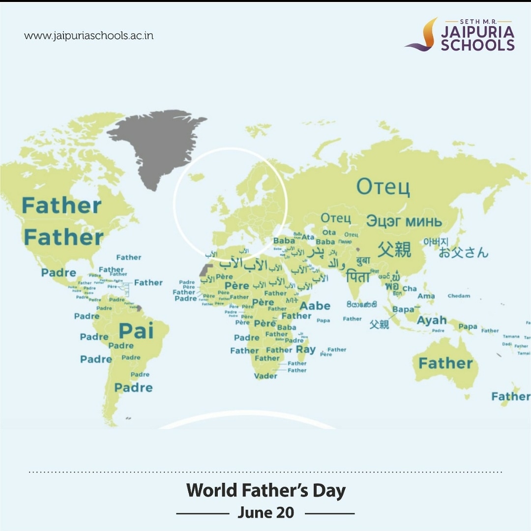 World Father's Day #FathersDay2021 #smrjs #jaipuriaschools #onlinelearning #Covid_19 #admissionsopen2021 #admissionsopen2021 #onlineschool #NoLockDownOnLearning