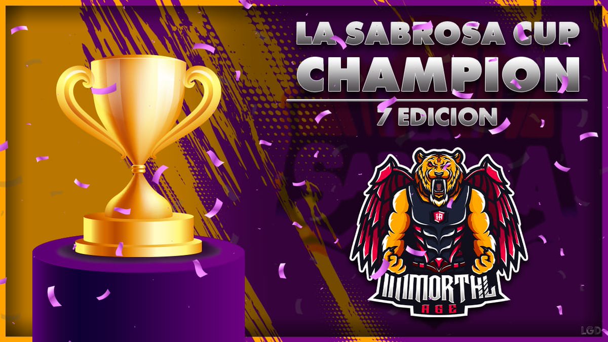 🎉¡Campeones, Campeones! 🎉 

Unos más para iA^ 🥇🏆 
Campeones de La Sabrosa Cup @esteguyrafa_coc 

Jugadores: 
👤 <a href="/MatiasCoC_/">Matias iA^</a>
👤  <a href="/LARRA_coc/">LARRA_IA</a>  
👤 @RomeoiA7  
👤 <a href="/fer_iA03/">Fernando iA</a>  
👤 <a href="/Javierqm29/">Javier</a>  
 
Diseñadora: @LGraphicDesigns  💫