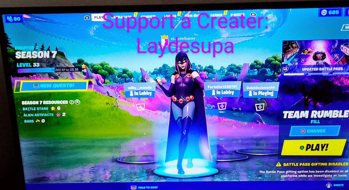 LaydeSupa's tweet photo. #FortniteSeason7 #FortniteInvasion #FortniteCreative #FortniteConcepts #creatercode https://t.co/5vaNl2O9RS
