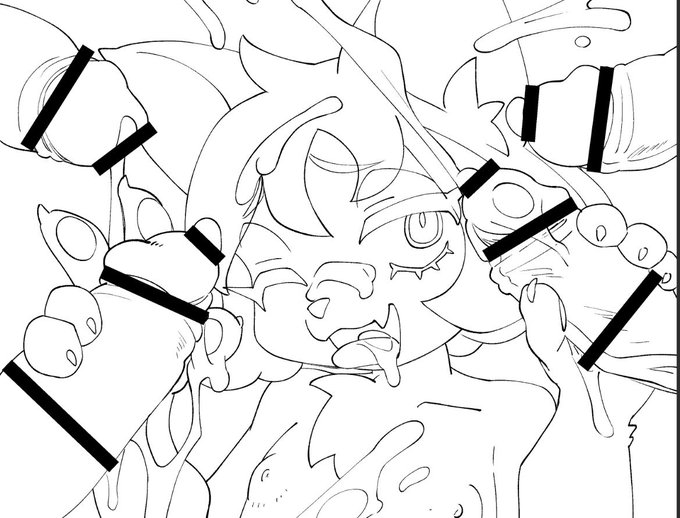 commissionの作業中 