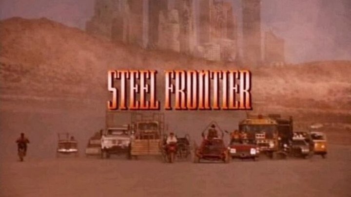 GabeCrate's tweet photo. #SteelFrontier. The lackluster poster does zero justice to this schlock fest. https://t.co/Pr5qFDGU9N