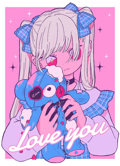 #社会人絵師活動応援フェス
カラフルでポップな女の子を描いています! 