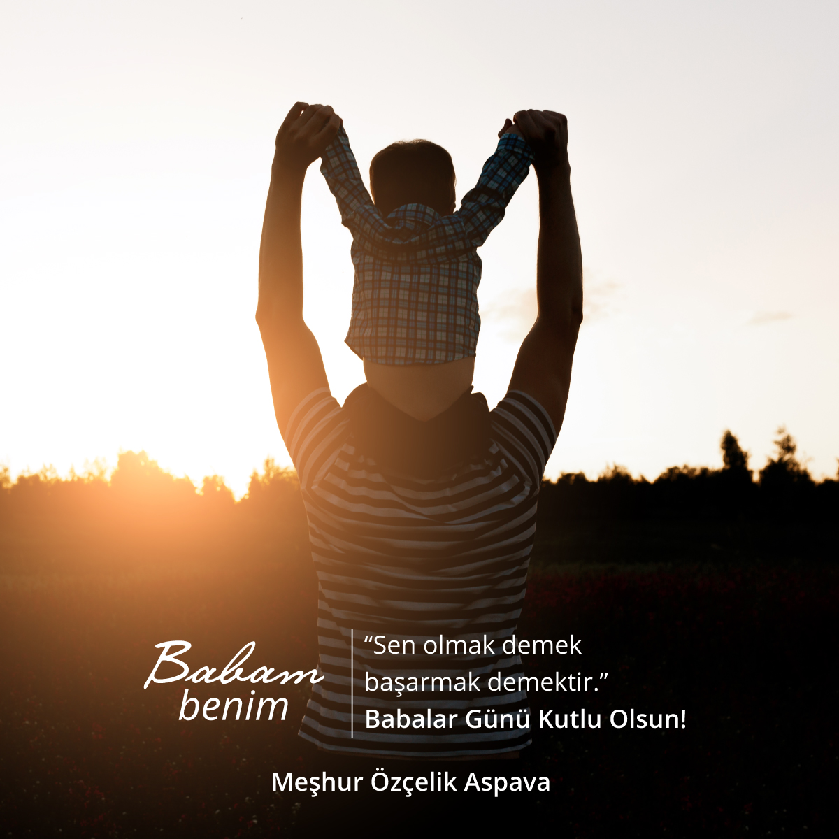ozcelikaspava71's tweet photo. Çocukluğumuzun ilk kahramanları, karşılıksız sevgi ve özverileriyle bizleri hayata hazırlayan, sahip oldukları tecrübeler ve emekleriyle bizlere yol gösterici olan tüm babalarımızın Babalar Günü kutlu olsun. #BabalarGünü https://t.co/r46v7hWdvc