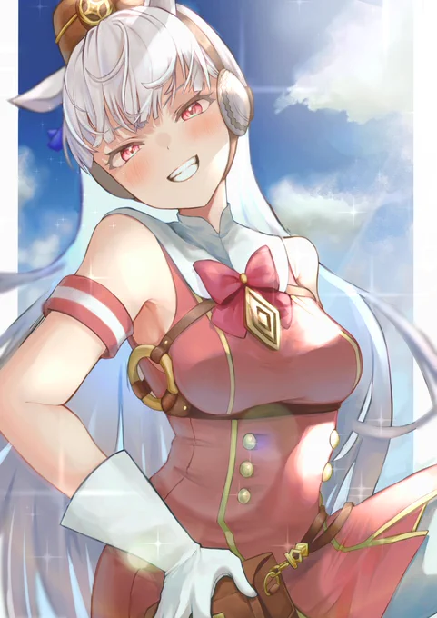 ゴルシちゃん描いた
#ウマ娘プリティーダービー 