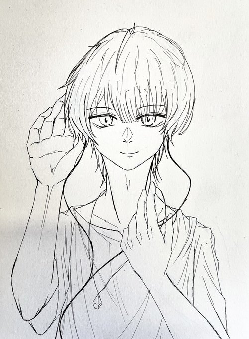 Souくん
「夏が終わる風の音」

ちゃんと、色は塗ります💦
今日は下書きだけ、許して〜(';ω;`)
#イラスト
#おえかきSou庫 
めっちゃ良い曲やなぁ('∀`) 