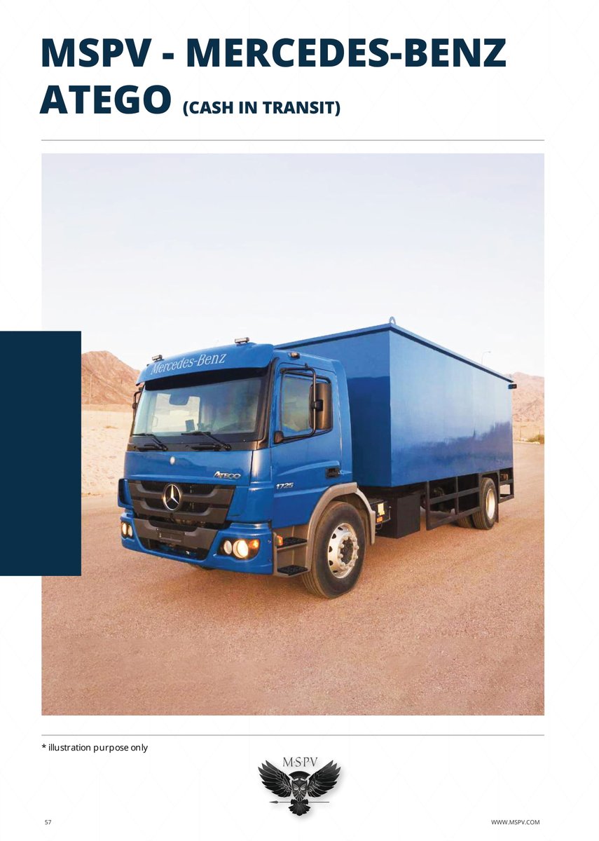 MSPVINDIA's tweet photo. MSPV Armoured/ Bulletproof Cash In Transit CIT Vehicles India
Protection level : B4+,B6, B7 level
Contact us at +91 8796090783(WhatsApp), +971 55 608 9277 bhushan@mspv.in visit https://t.co/LQT9FKkckt
#CITVehiclesIndia #CITTruckIndia #CITPickupIndia #CITVanIndia #CITVehicleIndia https://t.co/UkQWUh7KCc