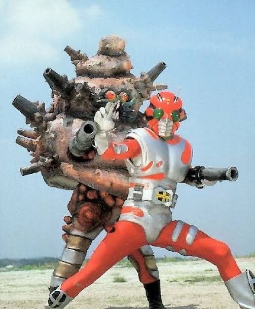 暗闇大使 の途中形態のキモさ笑 #仮面ライダーZX #サザングロス