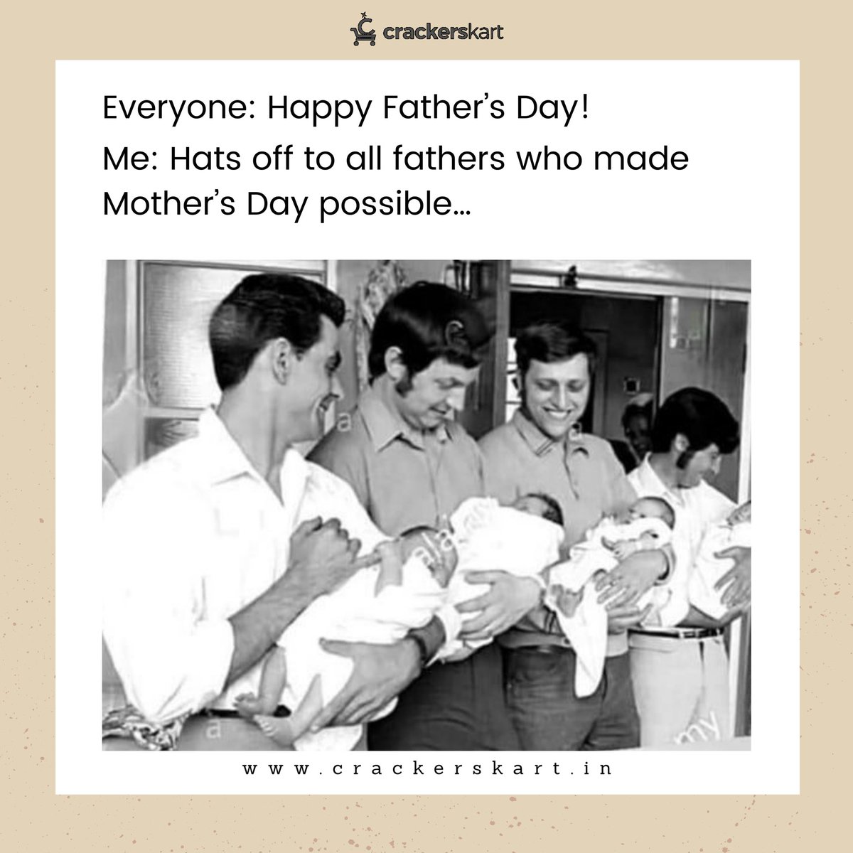 CrackersKart_In's tweet photo. Dads are heroes, adventurers, storytellers, and singers. Happy Father’s Day to all amazing dads.
 #FathersDay https://t.co/LfCeY6ryIG
