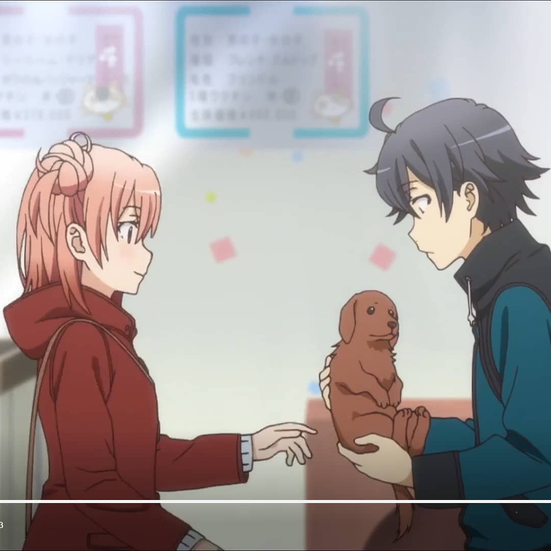 its_no_el's tweet photo. Something about this dog sitting upright like this made me chuckle 😅
Reference: My Youth Romantic Comedy Is Wrong, As I Expected (OreGairu)
#digitalart #illustration #anime https://t.co/sGRb9bQBUM