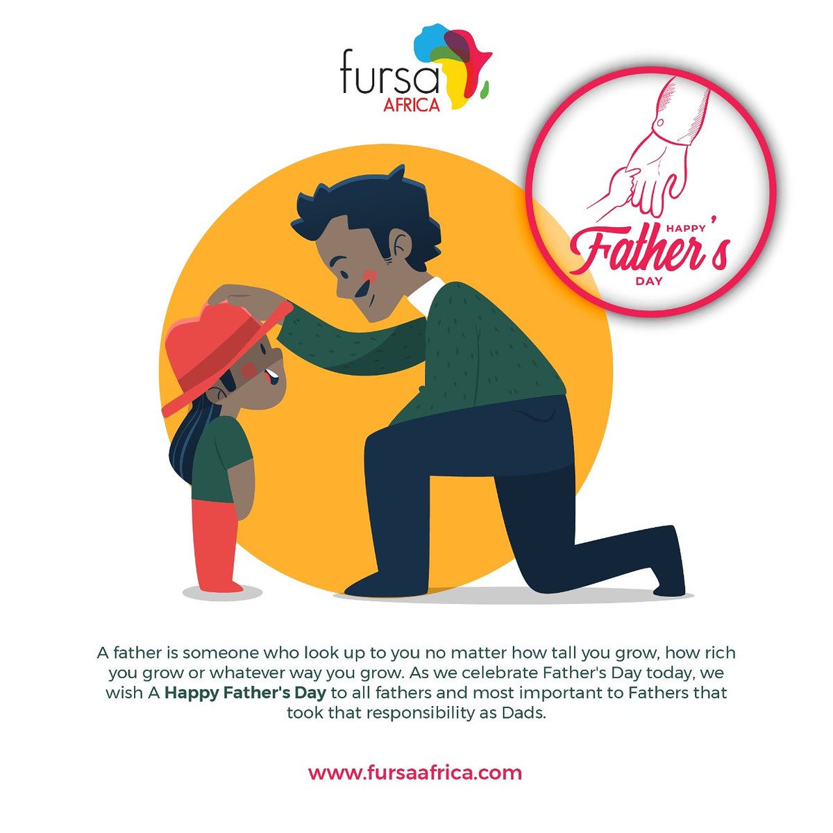 FursaAfrica's tweet photo. Happy Father's day.
#HappyFathersDay2021 Father's Day #Aoko #SaudiArabia  #MaraHeist https://t.co/4wxJ6nFIf6