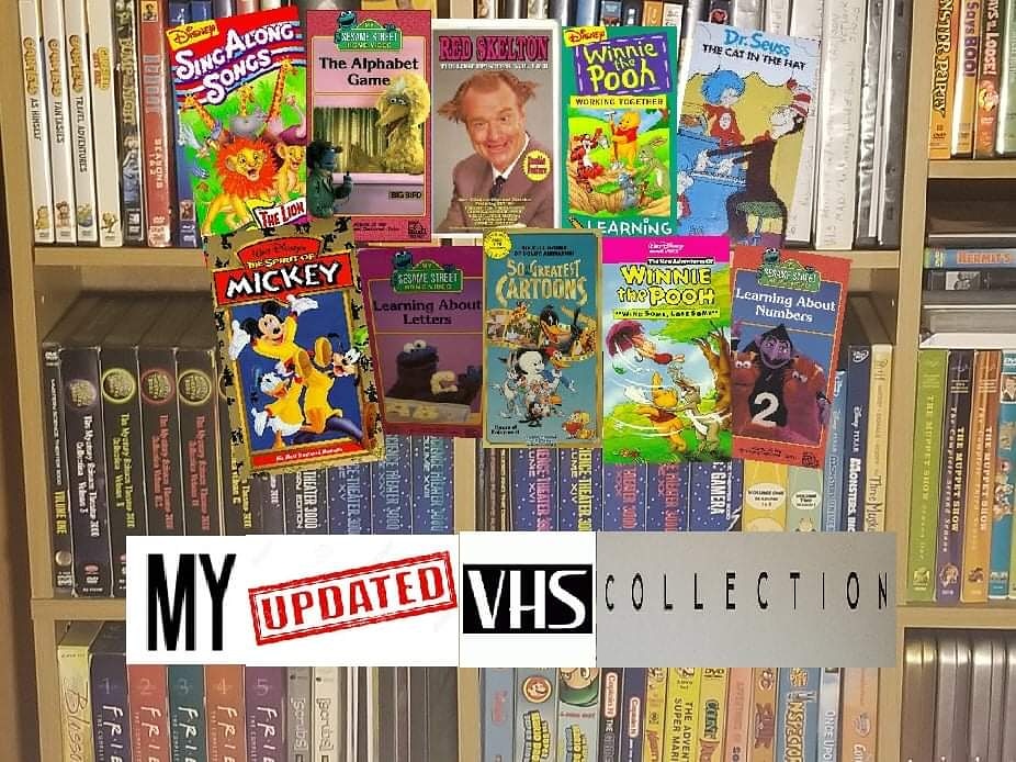 Sesame Street Vhs Lot