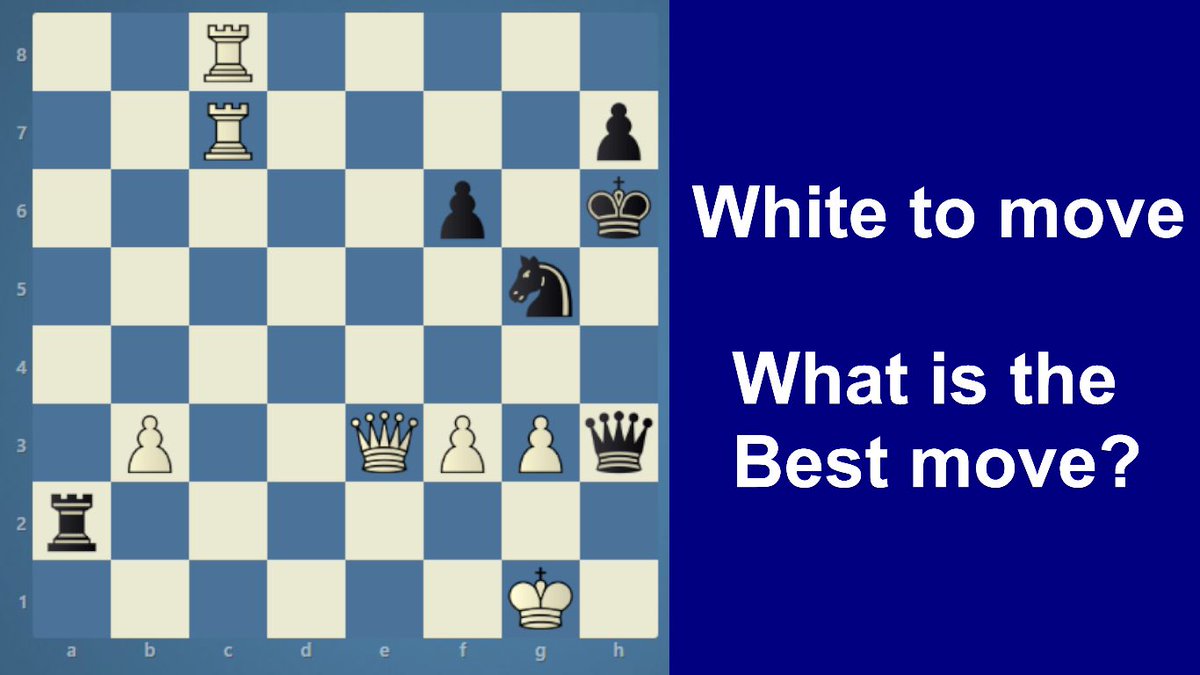 AttilaTurzo's tweet photo. 76 days streak.
You can join the LIVE training at https://t.co/xIOV64y3o1
1 hour daily Tactics Training for the
Chess Grandmaster(GM) title. #GMTactics
Next GM tourney starts in 13 days
LIVE @FIDE_chess rating: 2313
Thank you for the support!
#TeamTurzo https://t.co/BlhQPCWPWs