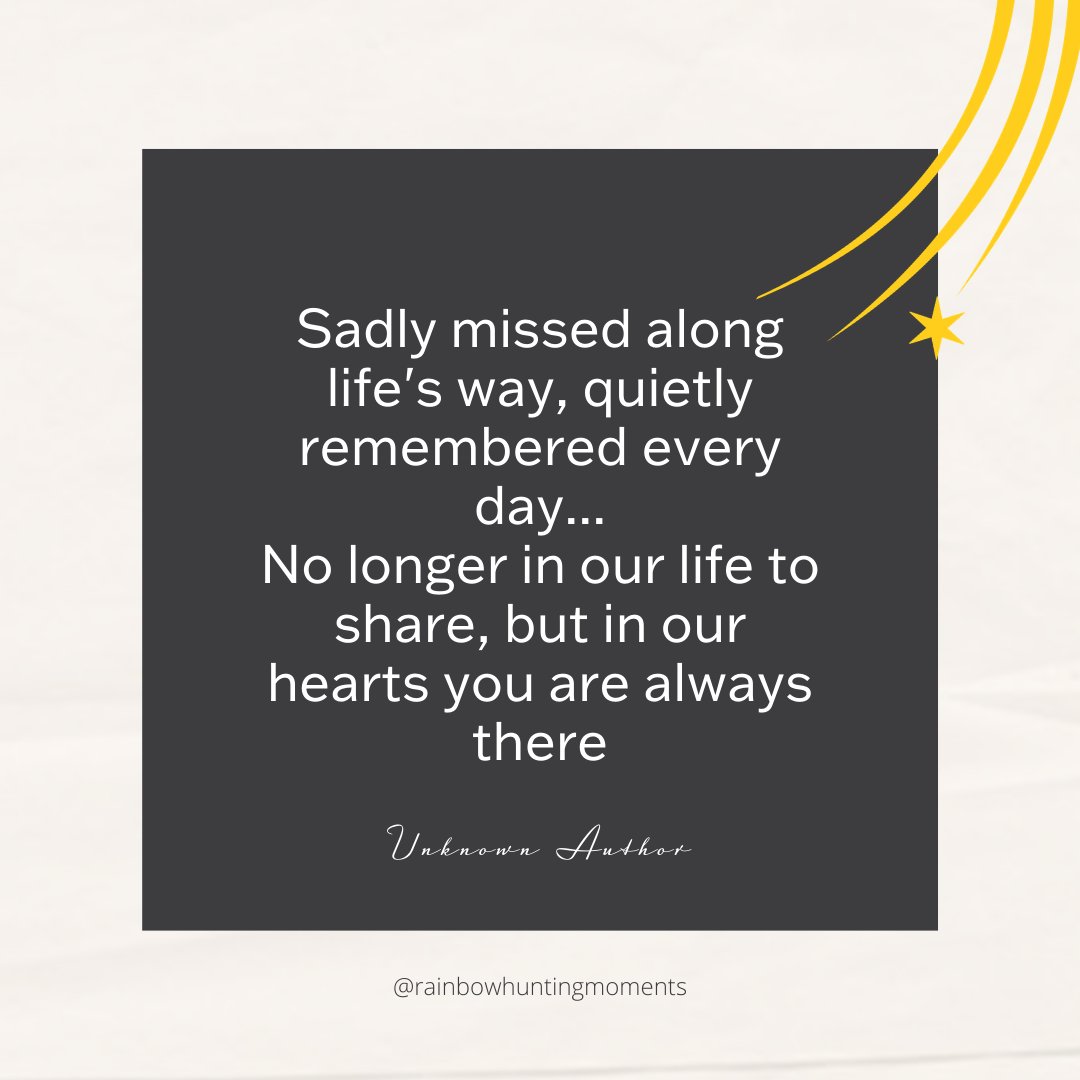 HuntingRainbow's tweet photo. Father's Day can trigger tricky thoughts and feelings for many.
  
Thinking of all those for whom Father's Day is tinged with sadness.

#FathersDay #cancerwidow #lossofaspouse #widowedandyoung #soloparentingishard #gratefulforwhatidohave https://t.co/Rte7sQ50C9