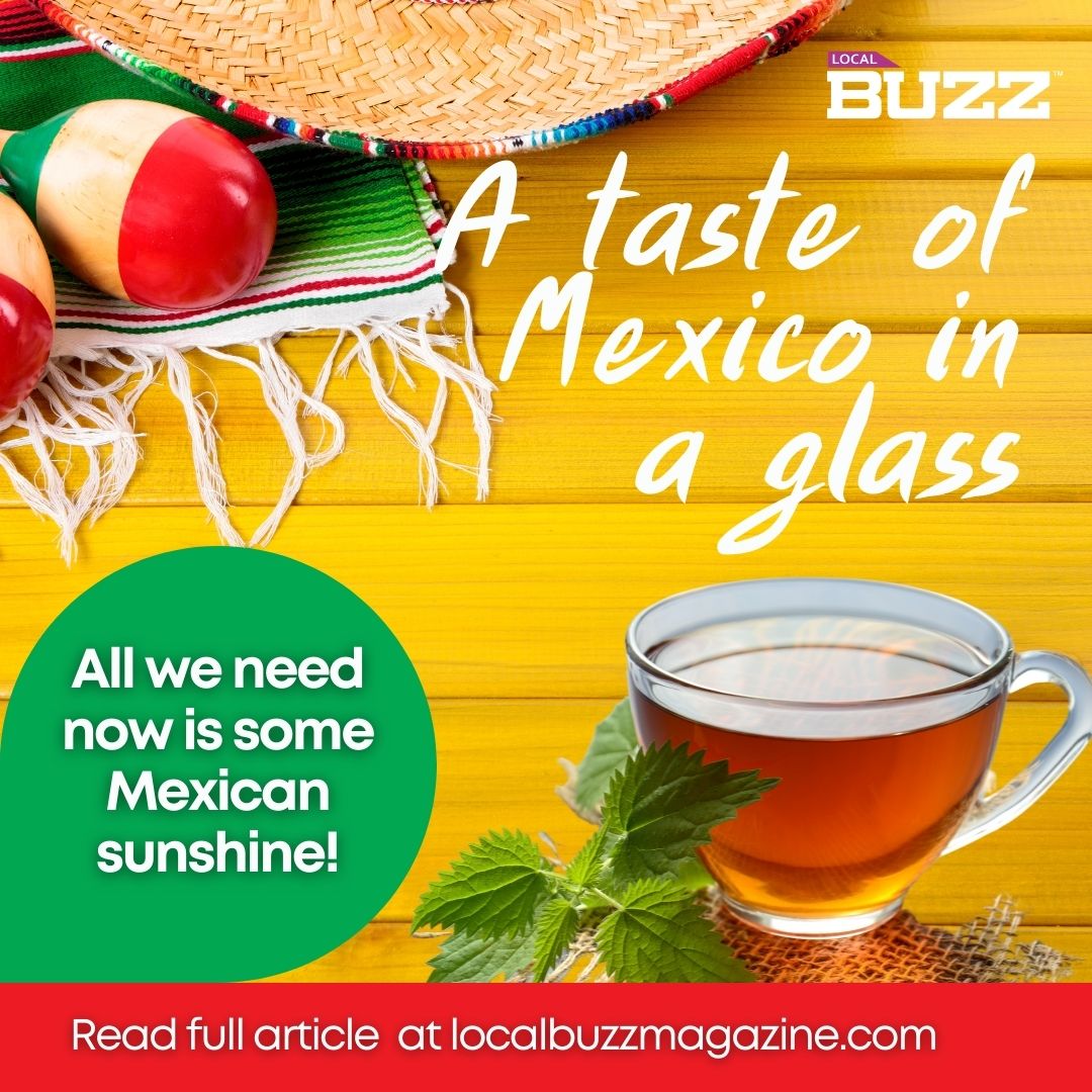 🌯🏝🌮 A taste of Mexico in a glass🥛 You might assume that ‘Agua de Jamaica’ is a drink from the Caribbean, but it actually translates as ‘Hibiscus Water’ in Mexico ... to read this article click localbuzzmagazine.com/2021/06/08/a-t… #herbaltea #tea #teatime #tealover