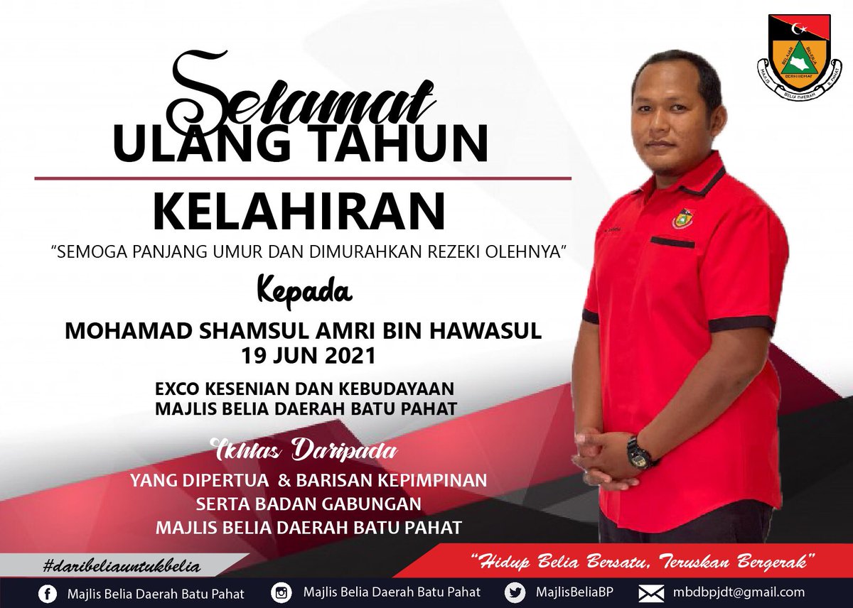 Majlis Belia Daerah Batu Pahat Majlisbeliabp Twitter