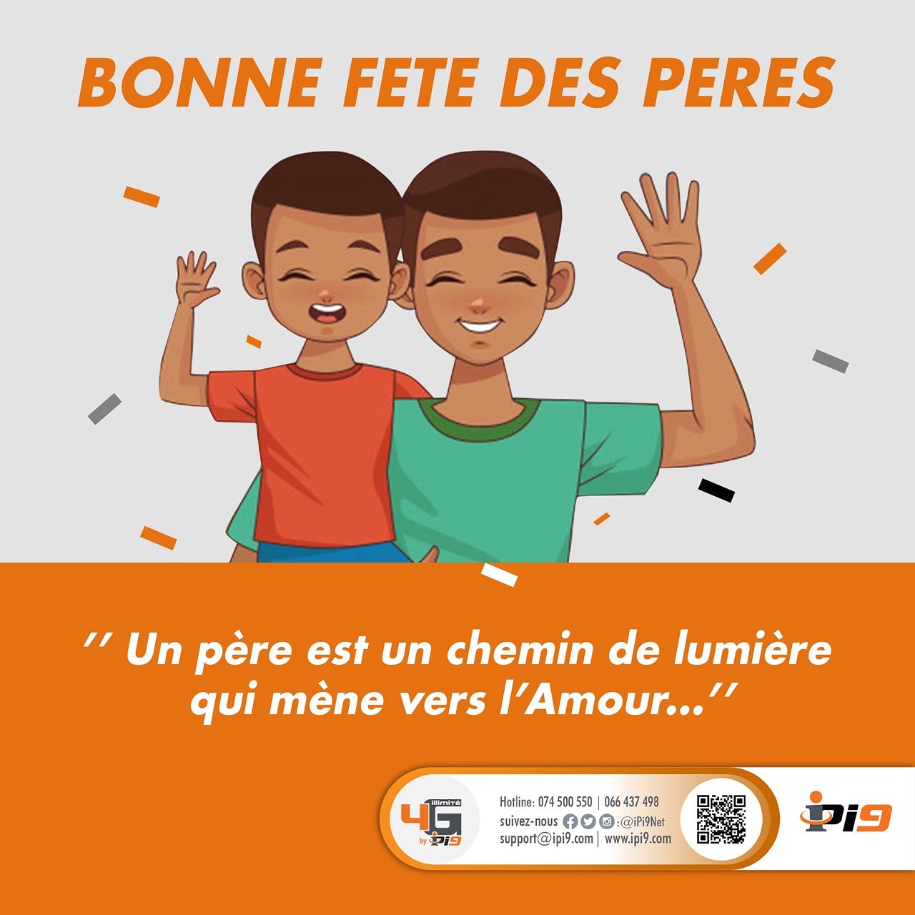 Gigi Ipi9 Un Pere Est Un Chemin De Lumiere Qui Mene Vers L Amour A L Occasion De La Fete Des Peres Ipi9 Et L Ensemble De Son Personnel Souhaite Une Bonne Et