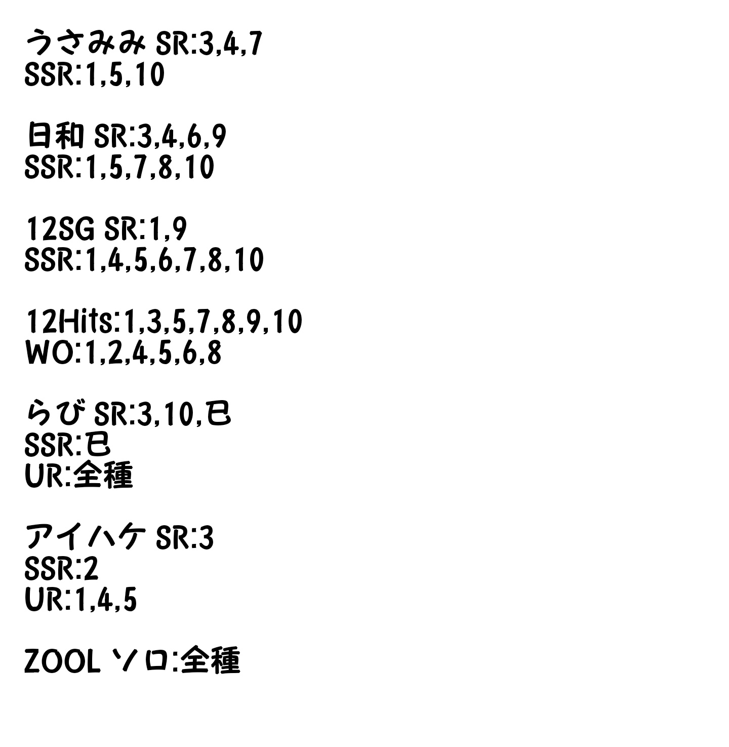 アイナナの図鑑埋めたい Twitter Search Twitter