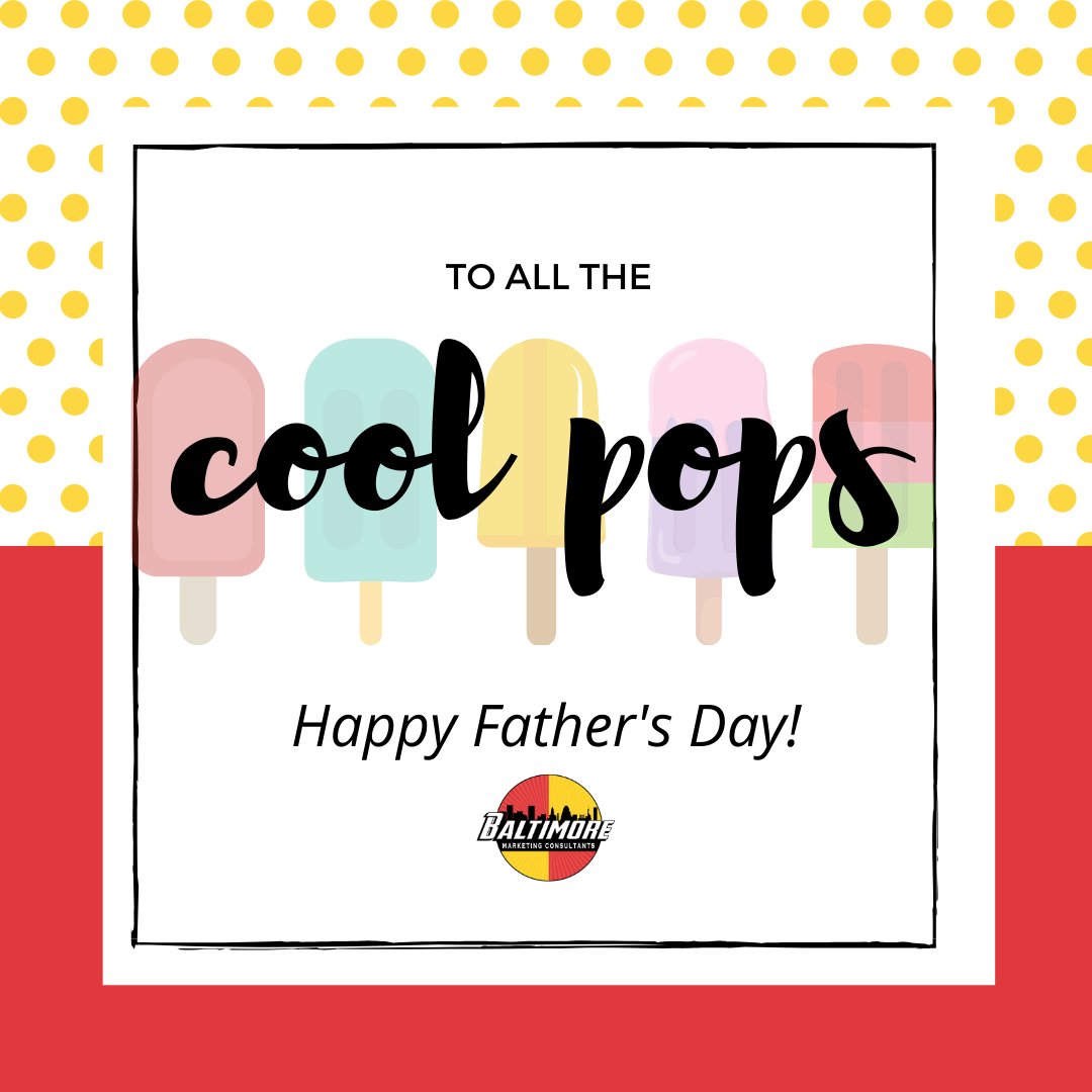 BMC_Baltimore's tweet photo. Today's for the cool pops. 😎 #fathersday2021 #happyfathersday #dadsday https://t.co/yhZVuLrkoO