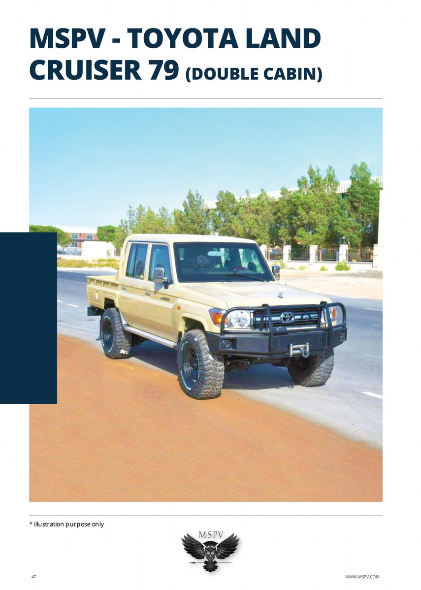 MSPV Armoured/ Bulletproof Pickup India
Protection level : B4+,B6, B7 level
Contact us at +91 8796090783(WhatsApp), +971 55 608 9277 bhushan@mspv.in visit mspv.in
#ArmouredPickupIndia #BulletproofPickupIndia #ArmoredPickupindia #PickupIndia #ToyotaPickupIndia