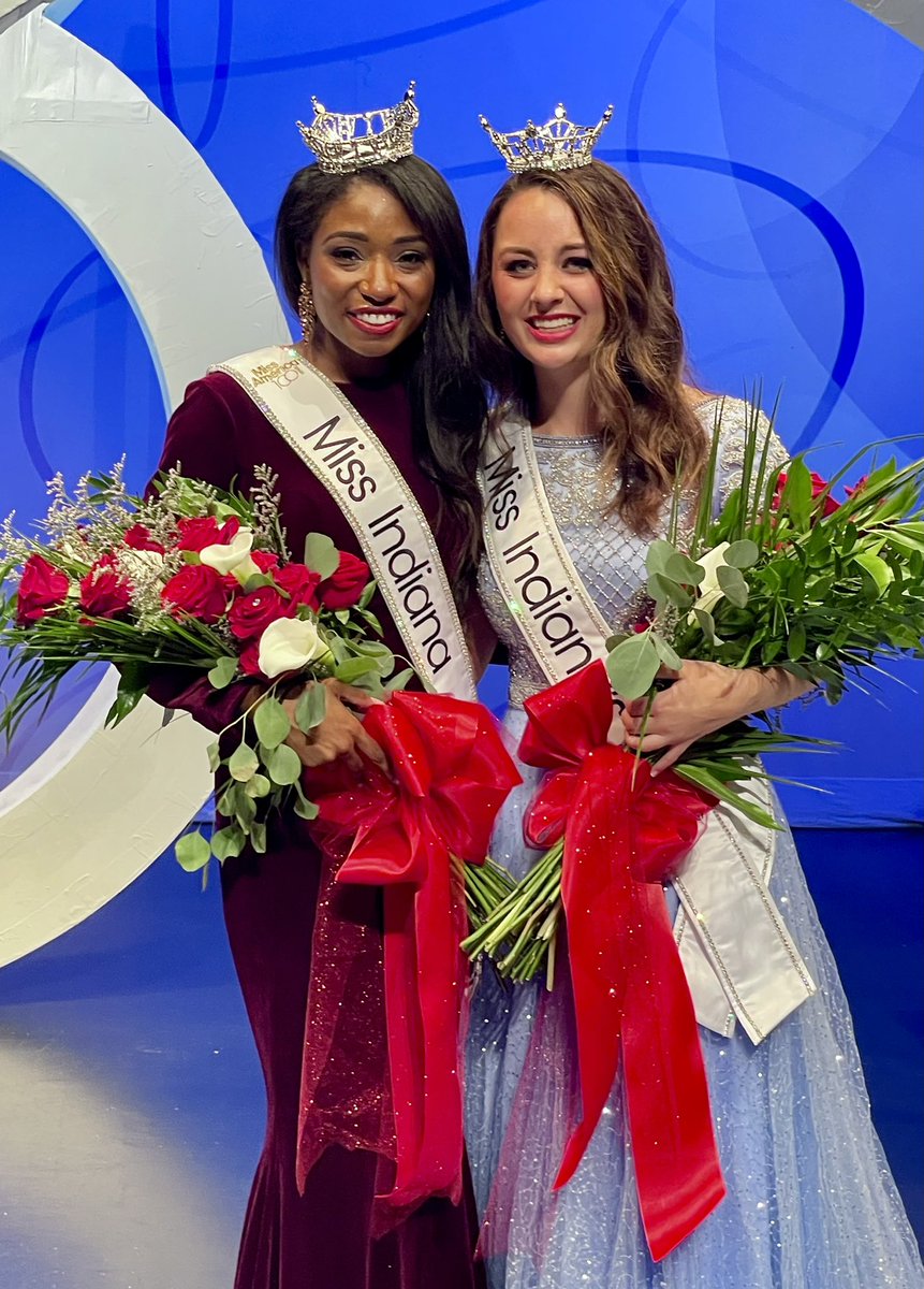 Congratulations to our new #MissIndiana2021 Braxton Hiser of Indianapolis and Miss Indiana’s Outstanding Teen Kate Dimmett of Zionsville!!