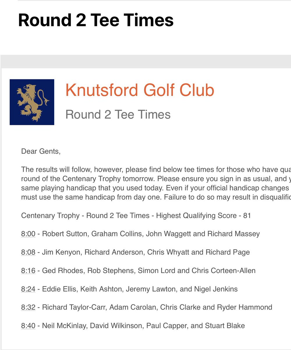 Ellis1Eddie's tweet photo. Day 2 coming up!
8-1 are my given odds, 3 shots behind the leader.
Iโm shooting a 68 and walking away with the ๐๐๐พ.
#boardcomp #Golf @kgc_greens @KnutsfordGolf https://t.co/3yJ4lIWFUJ