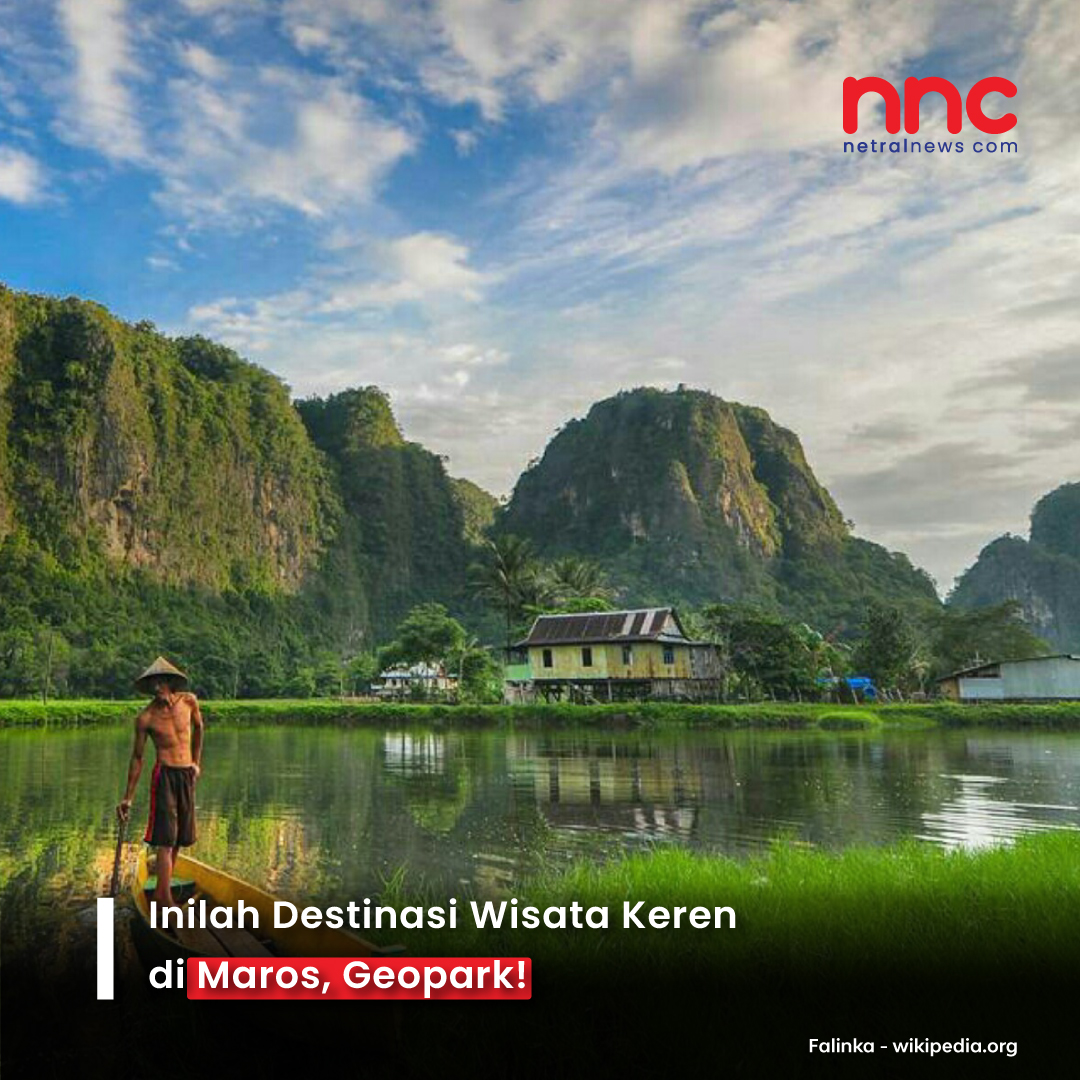 netralnews's tweet photo. Maros memiliki tempat wisata menarik yang mungkin jarang terekspos. Sebagai geopark, terdapat berbagai destinasi pariwisata berbasis alam nan berkelanjutan yang ada di Maros-Pangkep.

https://t.co/3uiVpdUYh3

#Maros #Geopark #Wisata #Travel #Netralnews https://t.co/pzt0vsI2uw
