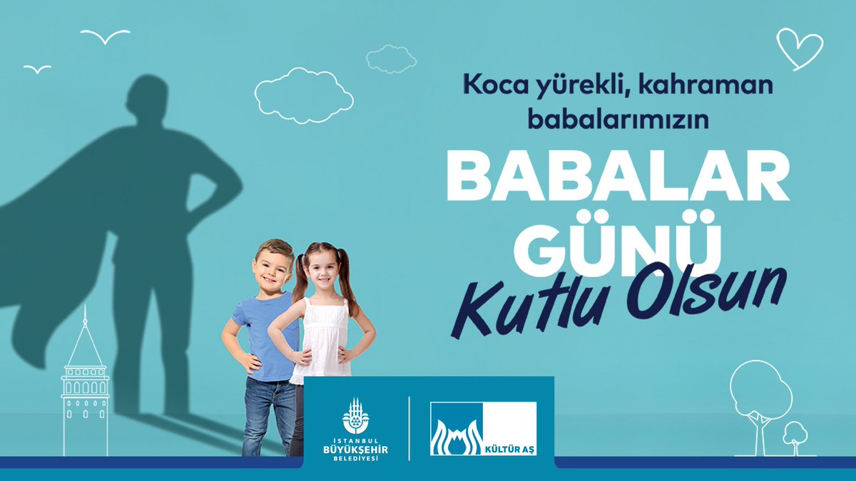 Koca yürekli, kahraman babalarımızın #BabalarGünü kutlu olsun.