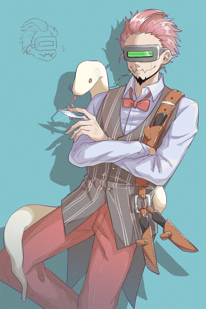 しろへび先生 そもそも蛇を描いたのが初めてでした 薬理凶室 いろんな五月雨のイラスト